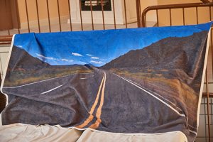 Route 66 im Hotelschwimmbad